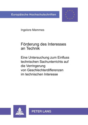Förderung des Interesses an Technik