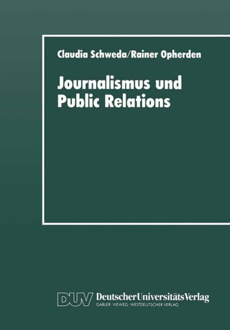 Journalismus und Public Relations