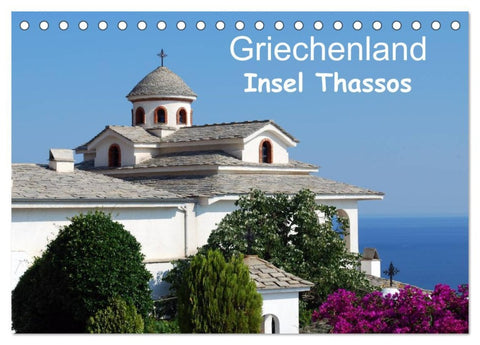 Griechenland - Insel Thassos (Tischkalender 2026 DIN A5 quer), CALVENDO Monatskalender