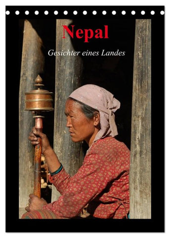 Nepal - Gesichter eines Landes (Tischkalender 2026 DIN A5 hoch), CALVENDO Monatskalender