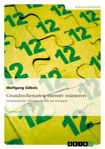 Grundrechenarten intensiv trainieren