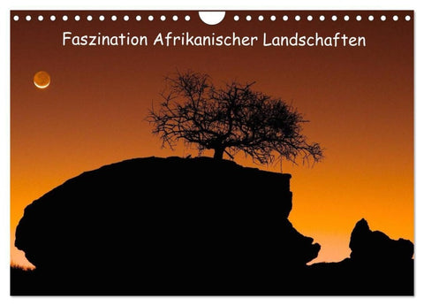 Faszination Afrikanischer Landschaften (Wandkalender 2027 DIN A4 quer), CALVENDO Monatskalender