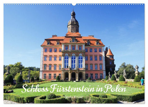 Schloss Fürstenstein in Polen (Wandkalender 2026 DIN A2 quer), CALVENDO Monatskalender