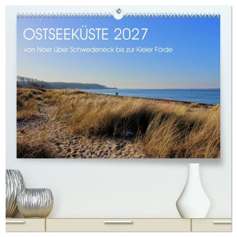 Ostseeküste 2027 (hochwertiger Premium Wandkalender 2027 DIN A2 quer), Kunstdruck in Hochglanz