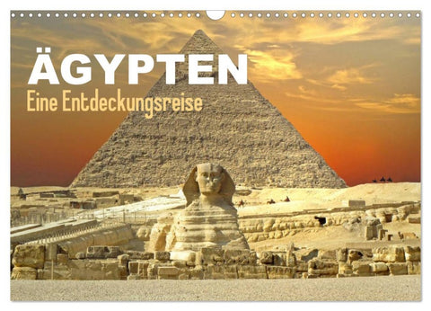 Ägypten - Eine Entdeckungsreise (Wandkalender 2026 DIN A3 quer), CALVENDO Monatskalender