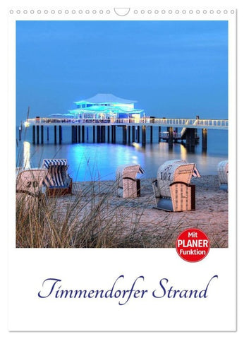 Timmendorfer Strand (Wandkalender 2027 DIN A3 hoch), CALVENDO Monatskalender