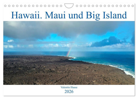Hawaii, Maui und Big Island (Wandkalender 2026 DIN A4 quer), CALVENDO Monatskalender