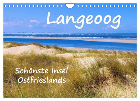Langeoog - Schönste Insel Ostfrieslands (Wandkalender 2026 DIN A4 quer), CALVENDO Monatskalender