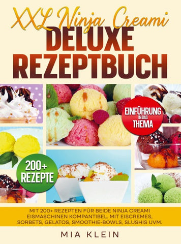 XXL Ninja Creami Deluxe Rezeptbuch