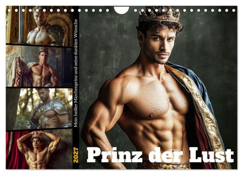 Prinz der Lust (Wandkalender 2027 DIN A4 quer), CALVENDO Monatskalender