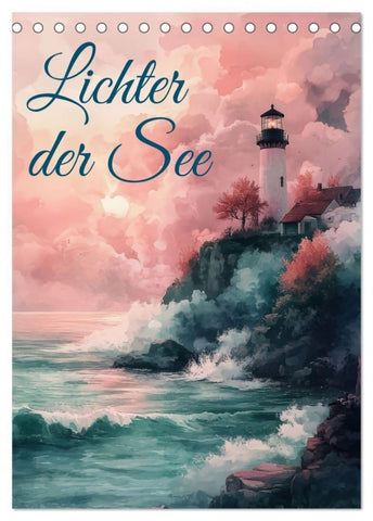 Lichter der See (Tischkalender 2027 DIN A5 hoch), CALVENDO Monatskalender