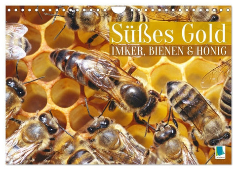 Süßes Gold: Imker, Bienen & Honig (Wandkalender 2027 DIN A4 quer), CALVENDO Monatskalender