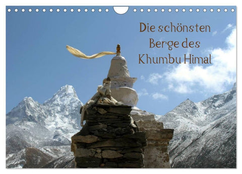 Die schönsten Berge des Khumbu Himal (Wandkalender 2027 DIN A4 quer), CALVENDO Monatskalender