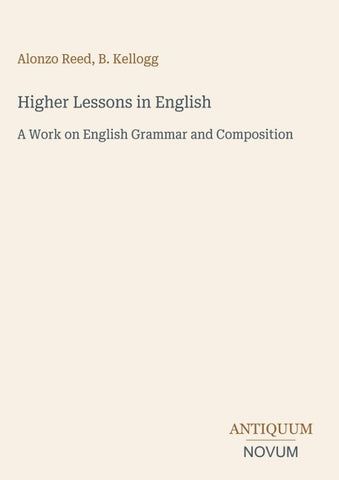 Higher Lessons in English