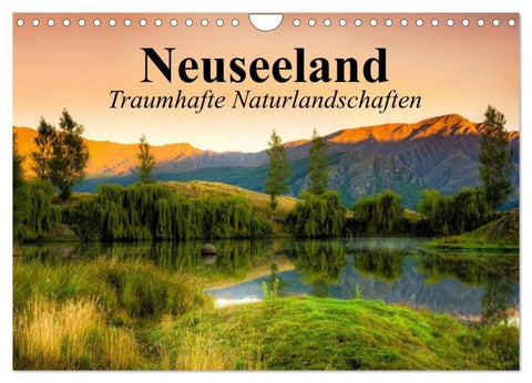 Neuseeland. Traumhafte Naturlandschaften (Wandkalender 2027 DIN A4 quer), CALVENDO Monatskalender