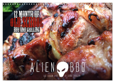 ALIEN-BBQ 2026 (Wandkalender 2026 DIN A3 quer), CALVENDO Monatskalender