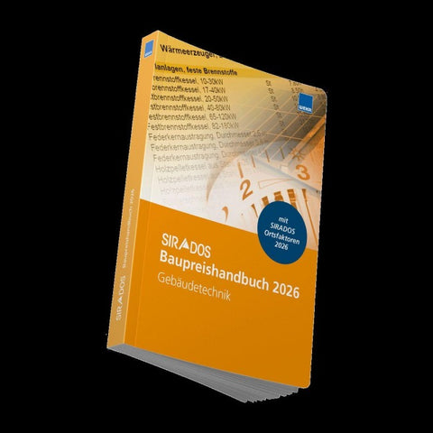 SIRADOS Baupreishandbuch Gebäudetechnik 2026