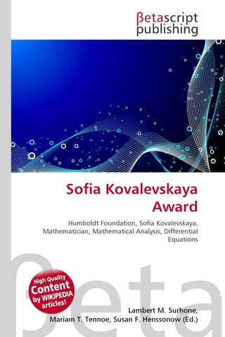 Sofia Kovalevskaya Award