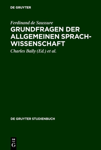 Grundfragen der allgemeinen Sprachwissenschaft