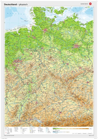 Posterkarten Geographie