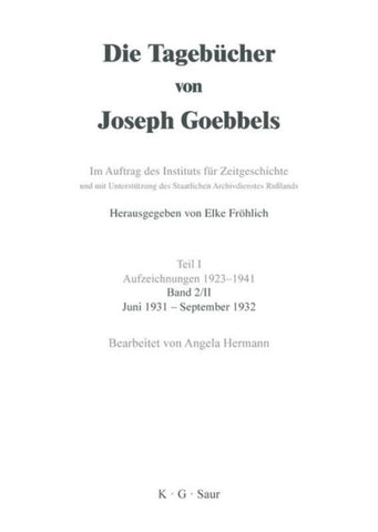 Juni 1931 - September 1932
