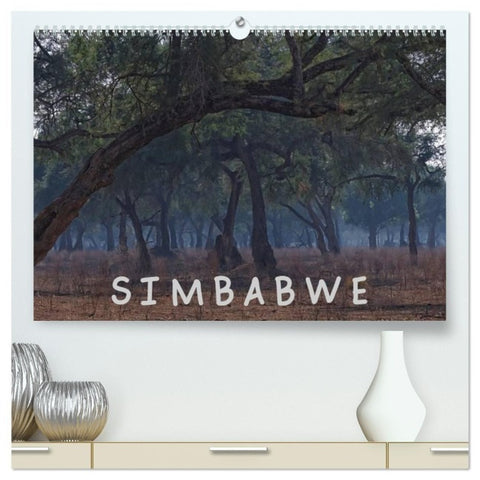 Zimbabwe (hochwertiger Premium Wandkalender 2027 DIN A2 quer), Kunstdruck in Hochglanz