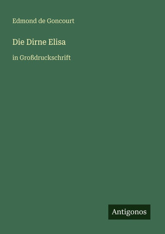 Die Dirne Elisa