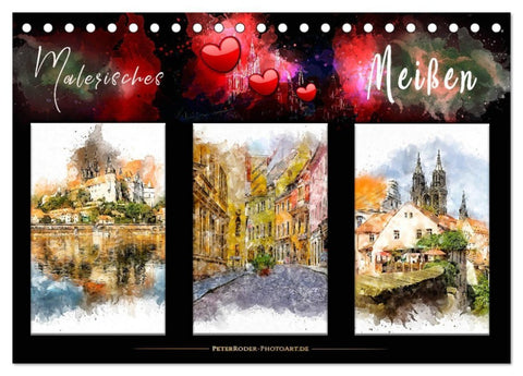 Malerisches Meißen (Tischkalender 2027 DIN A5 quer), CALVENDO Monatskalender