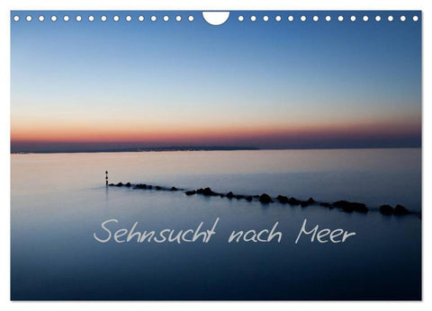 Sehnsucht nach Meer (Wandkalender 2027 DIN A4 quer), CALVENDO Monatskalender