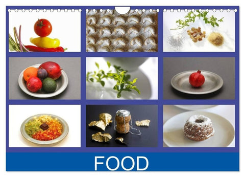 Food (Wandkalender 2027 DIN A4 quer), CALVENDO Monatskalender