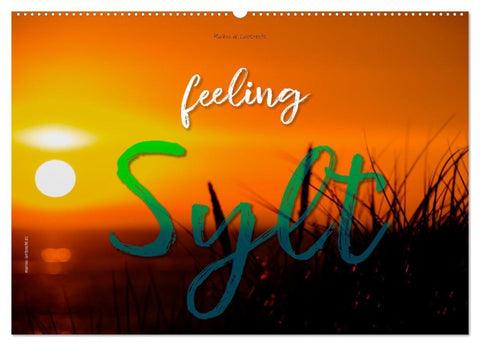 feeling Sylt (Wandkalender 2026 DIN A2 quer), CALVENDO Monatskalender
