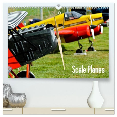 Scale Planes / UK-Version (High Quality Premium Wall Calendar 2027 DIN A2 landscape),CALVENDO 12 Month Wall Calendar