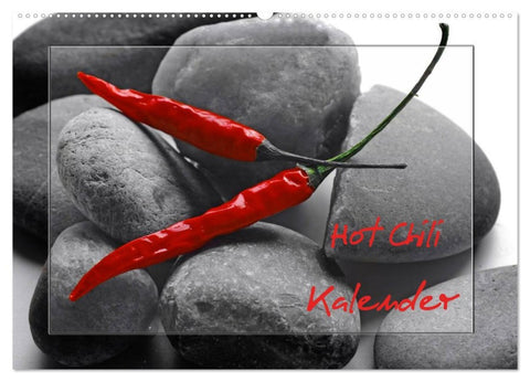 Hot Chili Küchen Kalender (Wandkalender 2026 DIN A2 quer), CALVENDO Monatskalender
