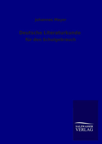 Deutsche Literaturkunde