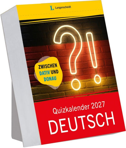 Langenscheidt Quizkalender Deutsch 2027