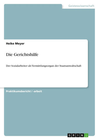 Die Gerichtshilfe