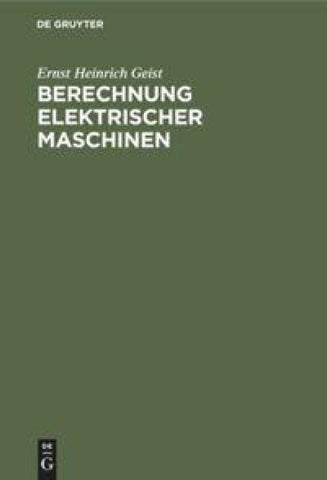 Berechnung elektrischer Maschinen