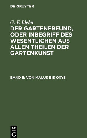 Von Malus bis Oxys