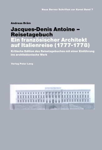 Jacques-Denis Antoine – Reisetagebuch