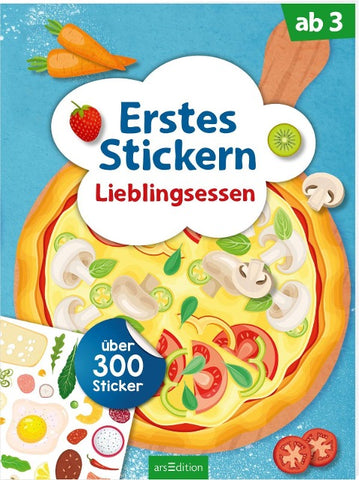 Erstes Stickern – Lieblingsessen