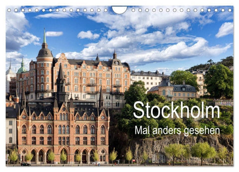 Stockholm - Mal anders gesehen (Wandkalender 2027 DIN A4 quer), CALVENDO Monatskalender
