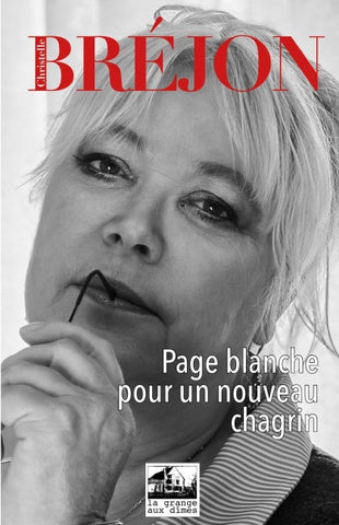 Page blanche pour un nouveau chagrin