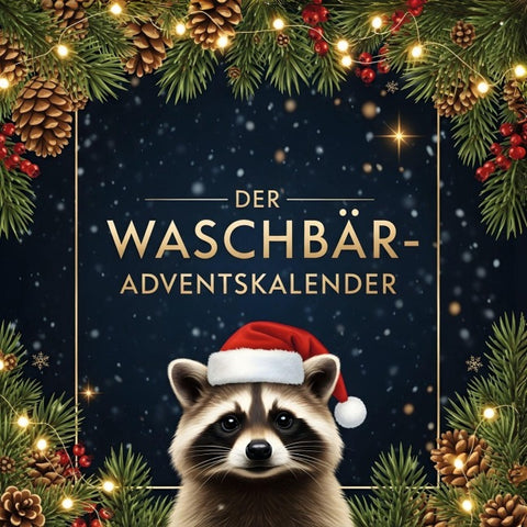 Der Waschbär-Adventskalender