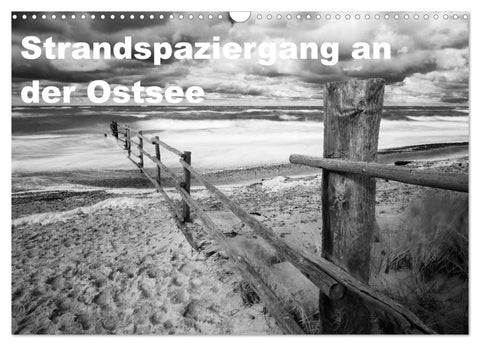 Strandspaziergang an der Ostsee (Wandkalender 2027 DIN A3 quer), CALVENDO Monatskalender