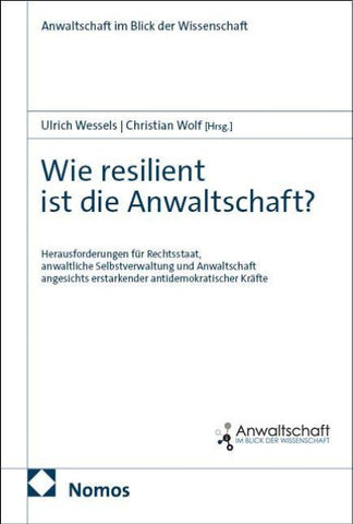 Wie resilient ist die Anwaltschaft?