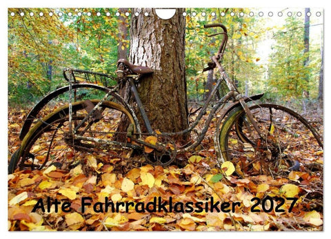 Alte Fahrradklassiker 2027 (Wandkalender 2027 DIN A4 quer), CALVENDO Monatskalender