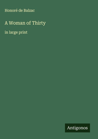 A Woman of Thirty