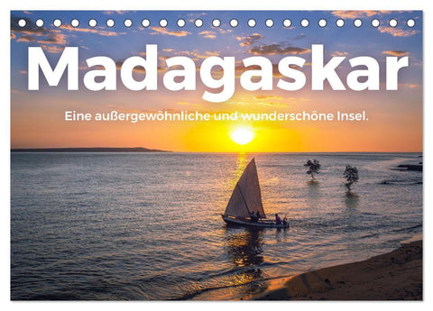 Madagaskar - Eine außergewöhnliche und wunderschöne Insel. (Tischkalender 2027 DIN A5 quer), CALVENDO Monatskalender
