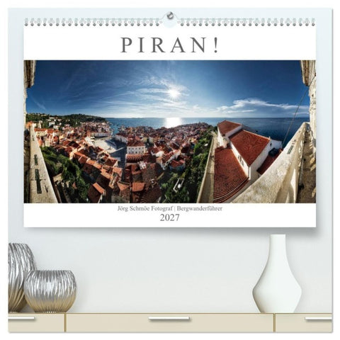 PIRAN! (hochwertiger Premium Wandkalender 2027 DIN A2 quer), Kunstdruck in Hochglanz
