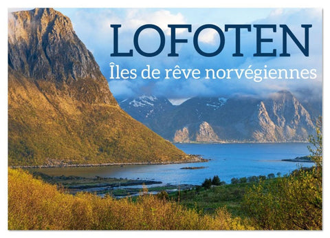 Lofoten - Îles de rêve norvégiennes (Calendrier mural 2026 DIN A2 vertical), CALVENDO calendrier mensuel